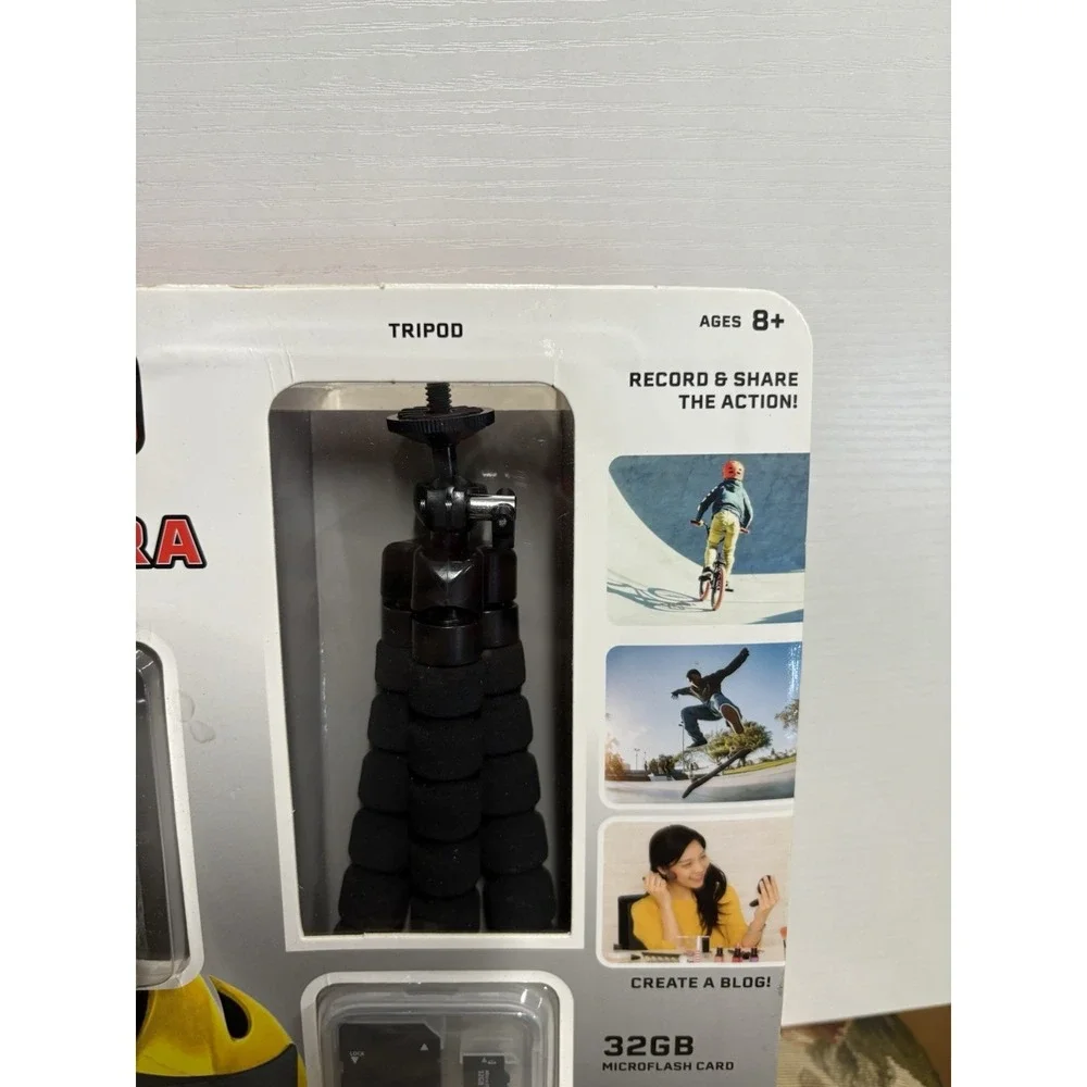 New Open Box Explore‎ One 4K Wifi Action Camera Floating Handle 32GB